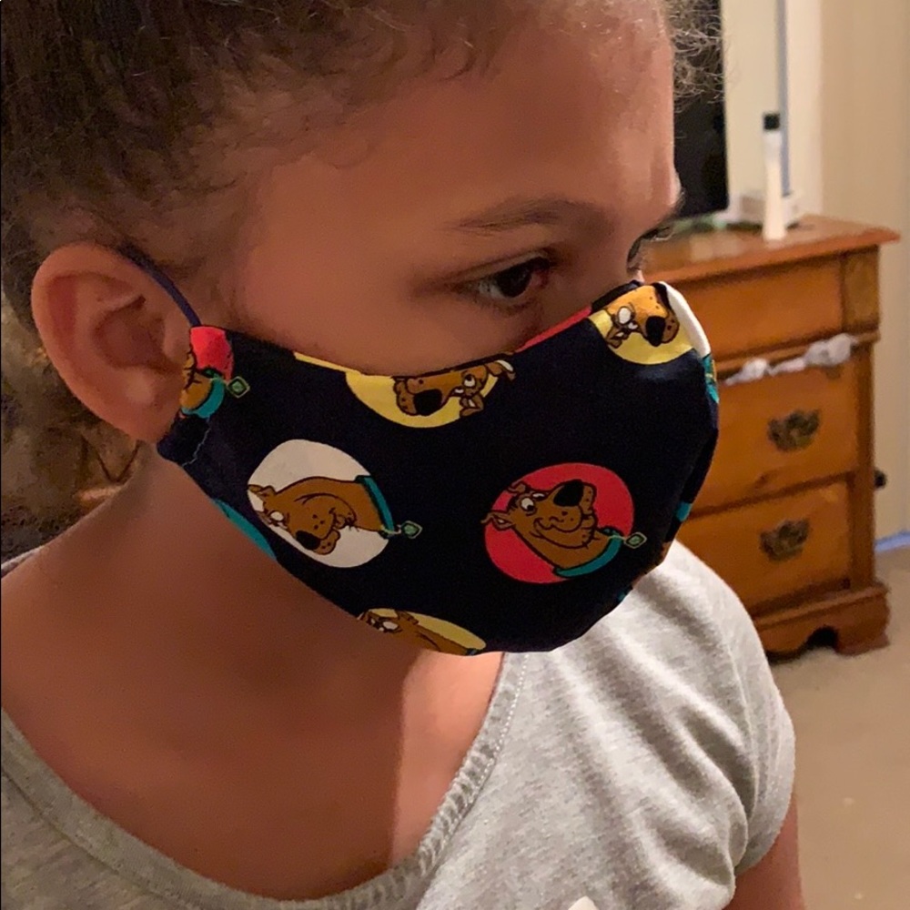 Scooby doo face mask